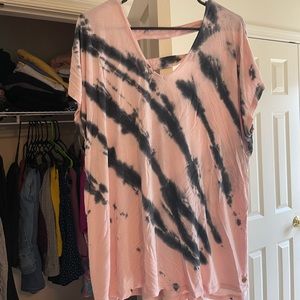 Tie-dye blouse